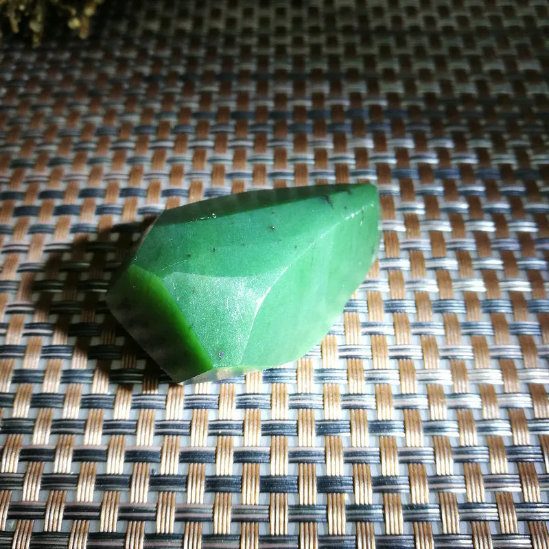 Natural Kunlun Jade Rough Nephrite Raw (46g, 4.7X3.3X2cm)