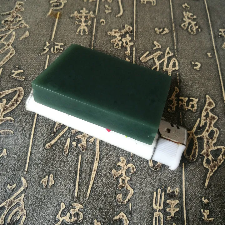 Natural Kunlun Jade Rough Nephrite Raw (85g, 59X43X11mm)