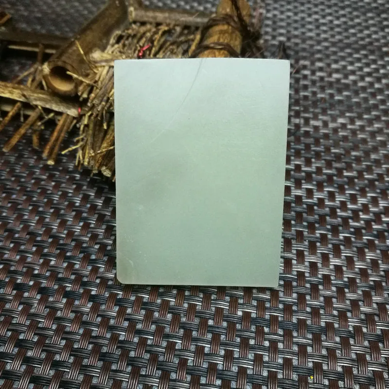 Natural Kunlun Jade Rough Nephrite Raw (86g,6.5X4.8X0.9cm)