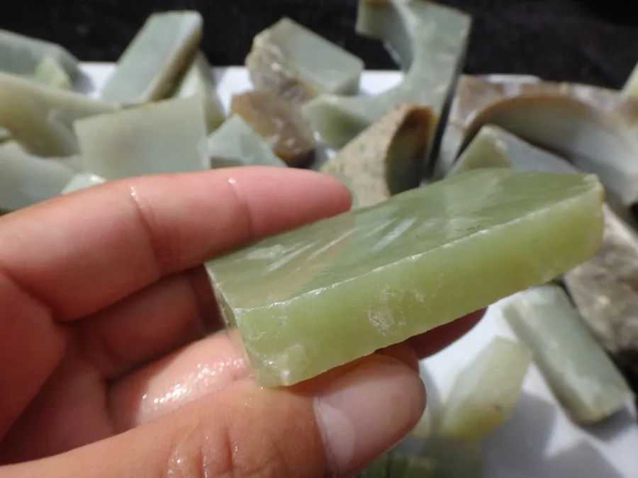 Natural Kunlun Jade Rough Nephrite Remains Raw (6kg)