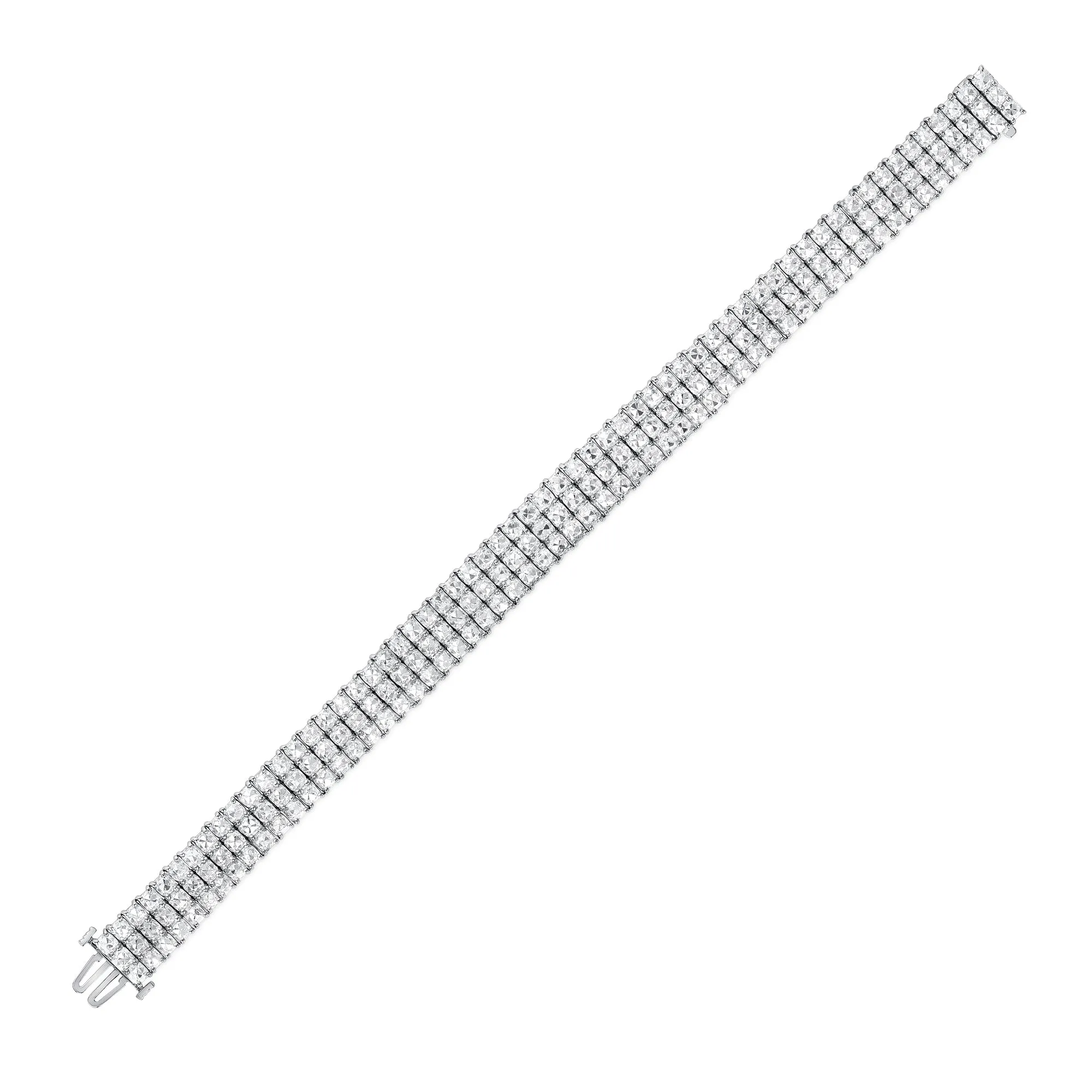 Old Euro Diamond Bracelet