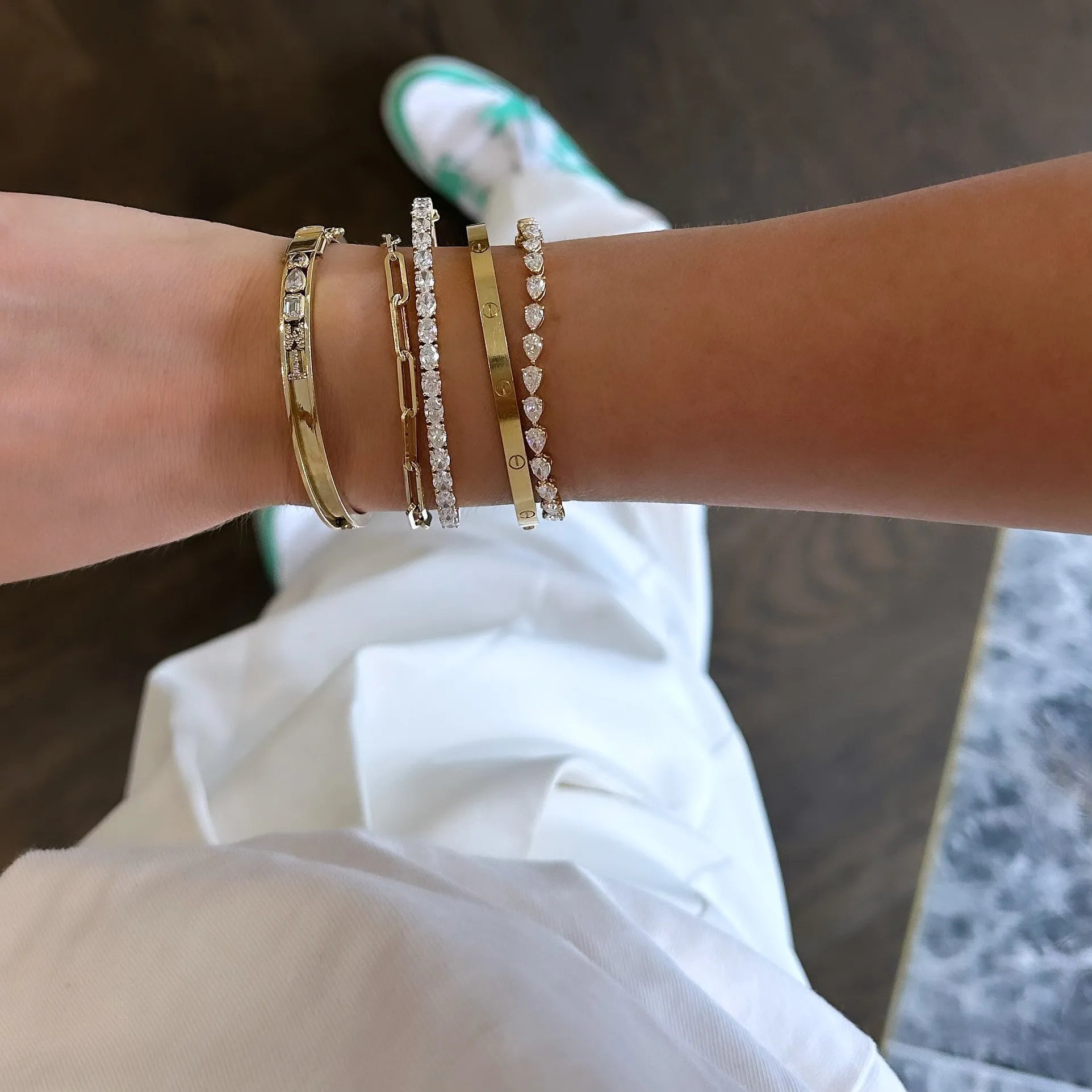 Paperclip Chain Bracelet