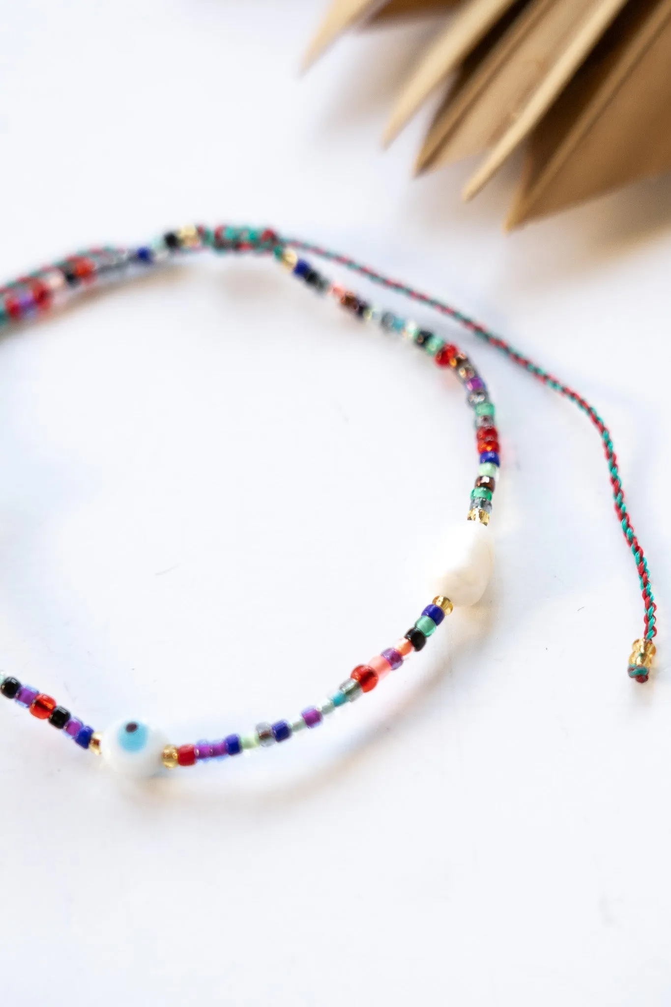 Rainbow Evil Eye Bracelet