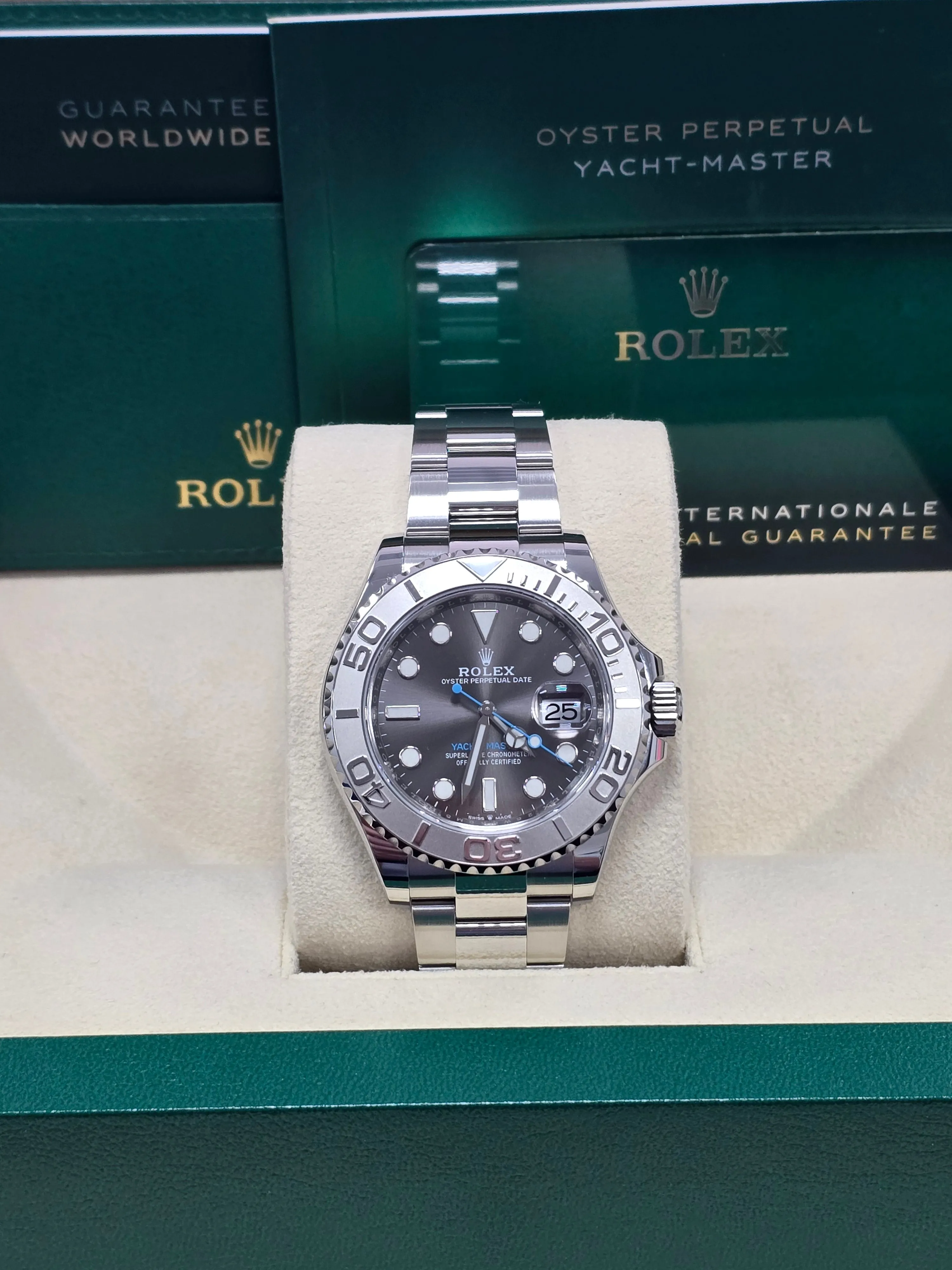 Rolex Yacht-Master 40mm Rhodium Dial - 126622 - New 2024