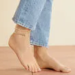 Ross-Simons Set of 3 Sterling Silver Anklets