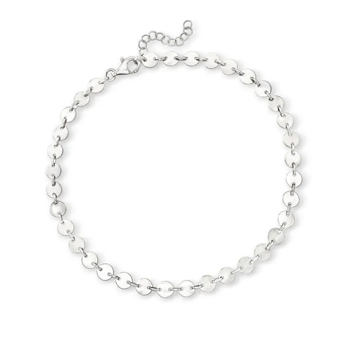 Ross-Simons Set of 3 Sterling Silver Anklets