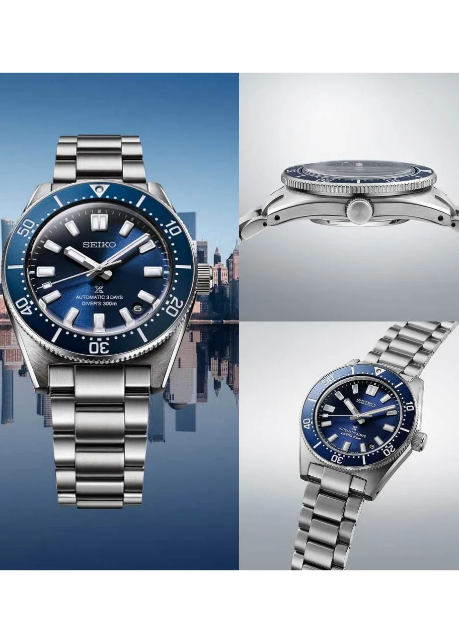 SEIKO PROSPEX AUTOMATIC SEA DIVERS BLUE DIAL STAINLESS SPB451J