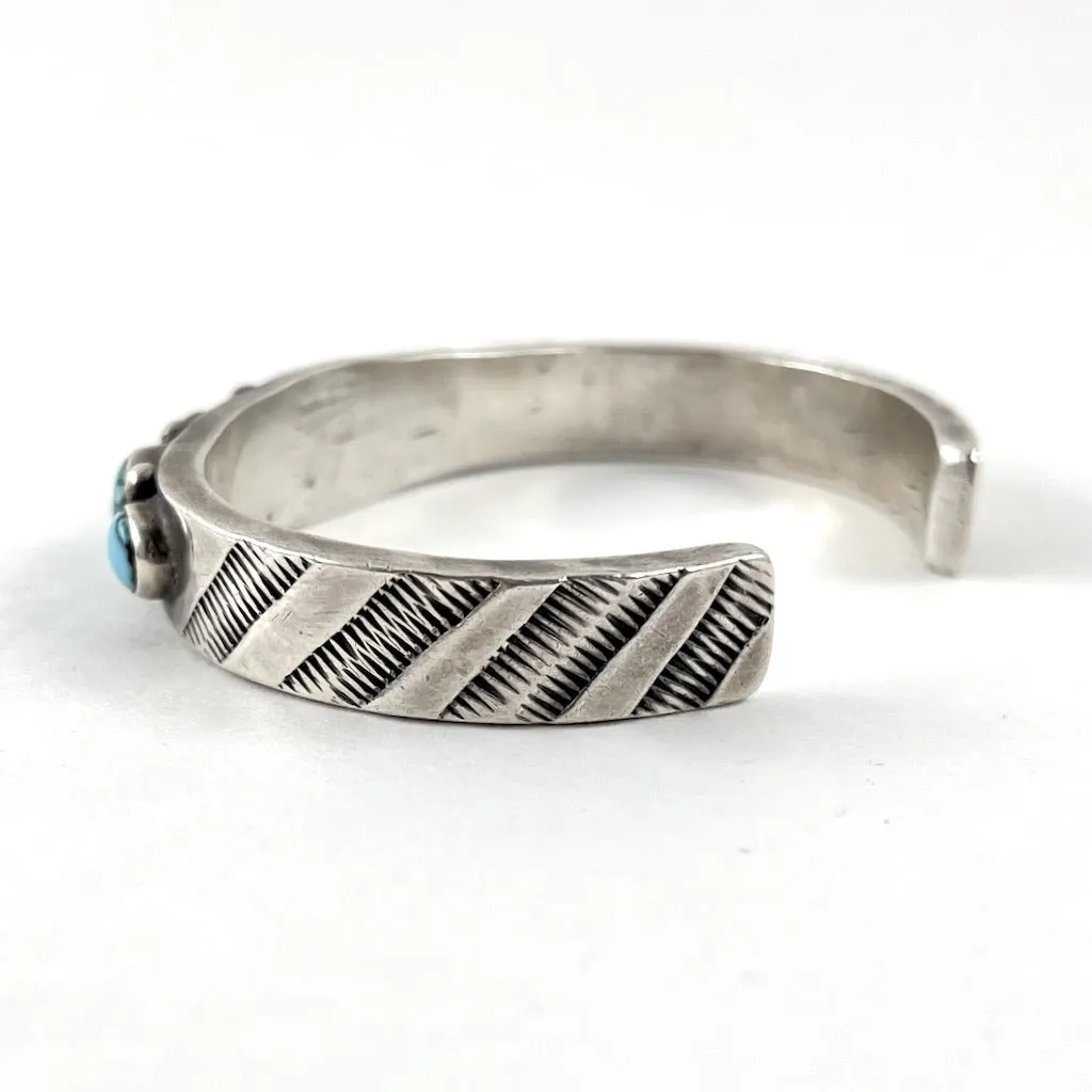 Seven Stone Ingot Navajo Bracelet