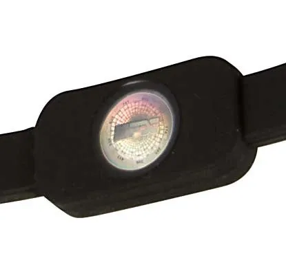 Silicone Ultra 2 Anklet - Black / White