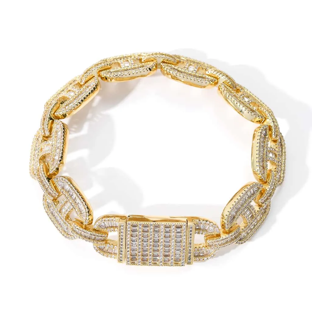 The Rich Icon IV® - 16mm Miami Set G-Link Bracelet for hiohop fans