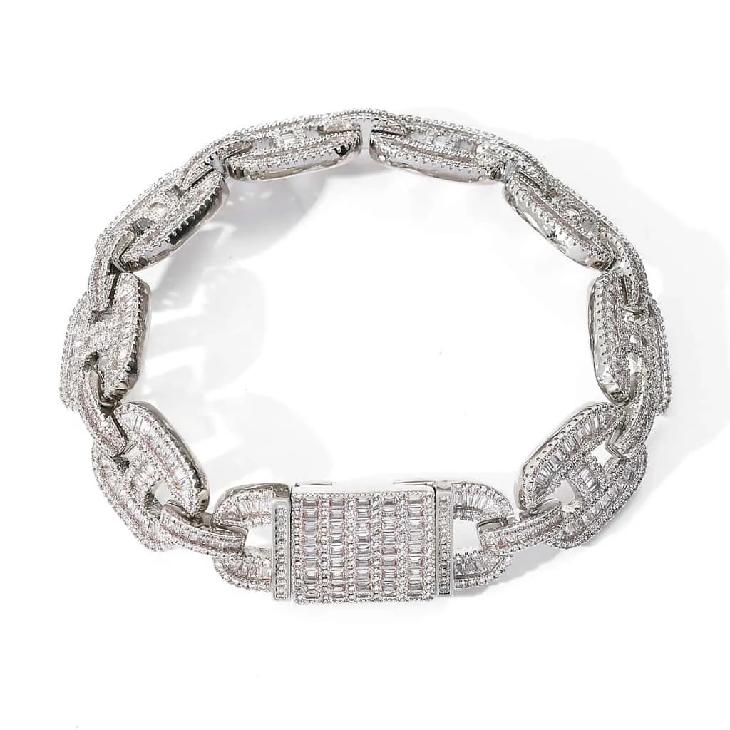 The Rich Icon IV® - 16mm Miami Set G-Link Bracelet for hiohop fans
