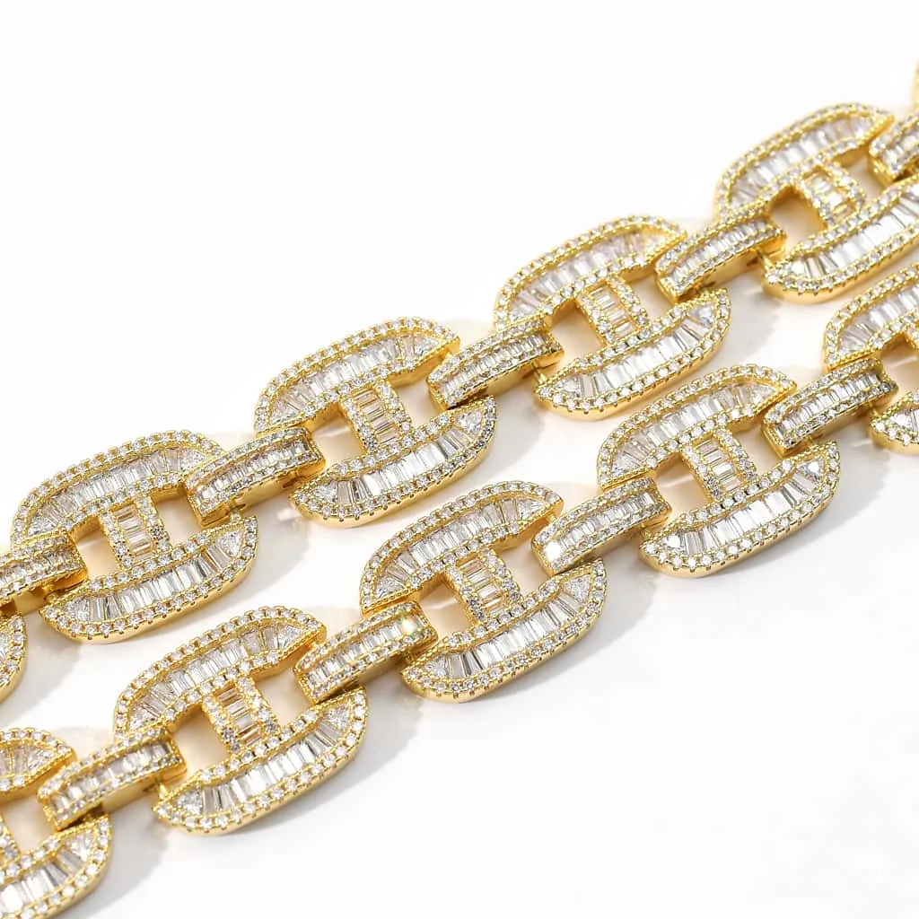 The Rich Icon IV® - 16mm Miami Set G-Link Bracelet for hiohop fans