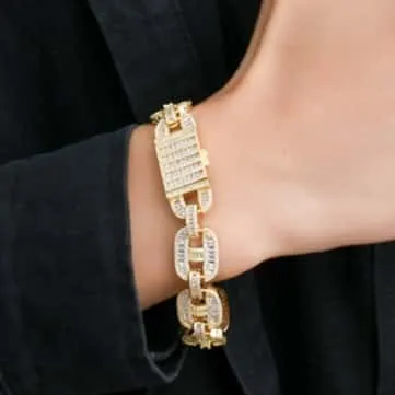 The Rich Icon IV® - 16mm Miami Set G-Link Bracelet for hiohop fans