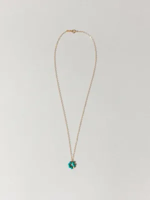Turquoise Flower Necklace