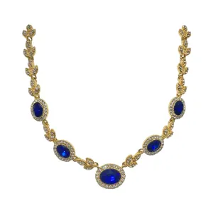 Valentina Necklace - Sapphire