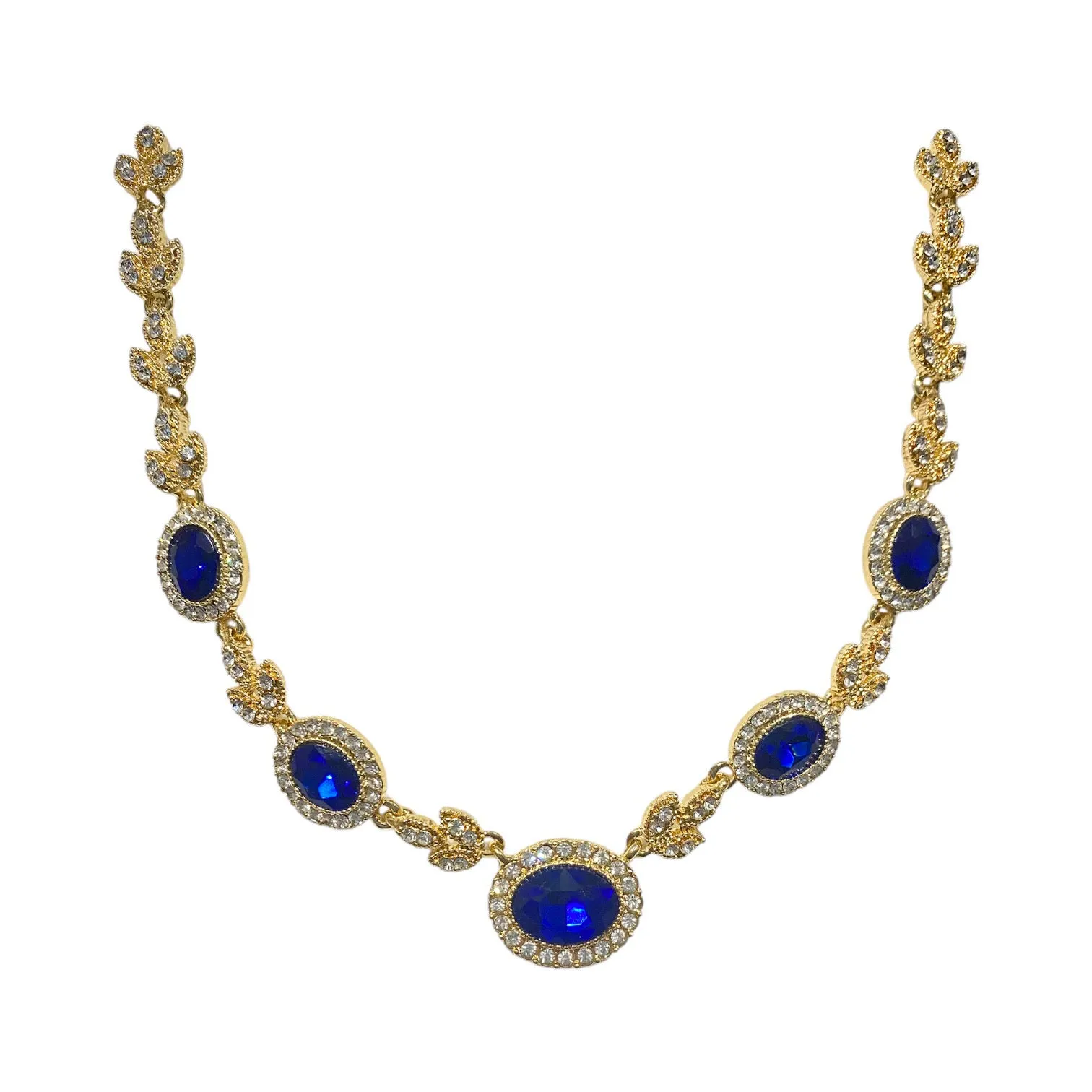 Valentina Necklace - Sapphire