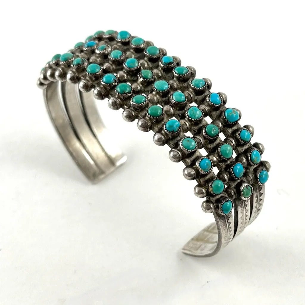 Vintage Zuni Three Row